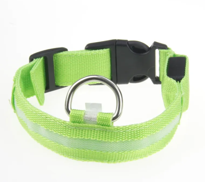 LED Dog Collar — Rechargeable Night Safety Collar