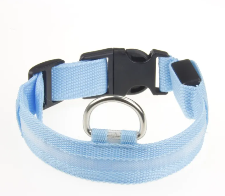LED Dog Collar — Rechargeable Night Safety Collar