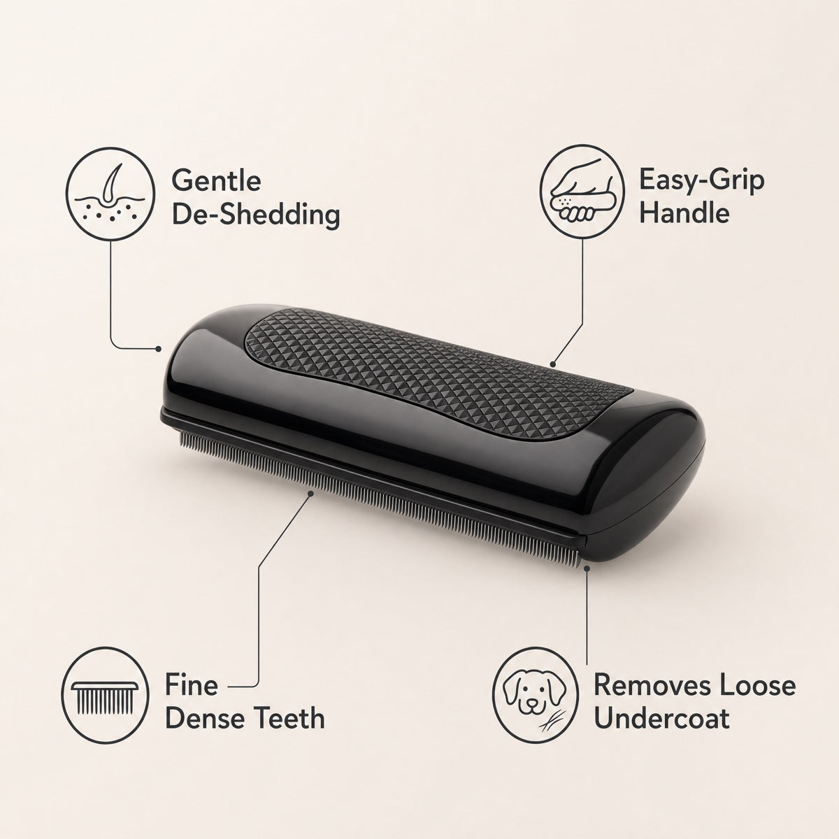 Professional Pet Grooming Comb